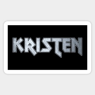 Heavy metal Kristen Sticker